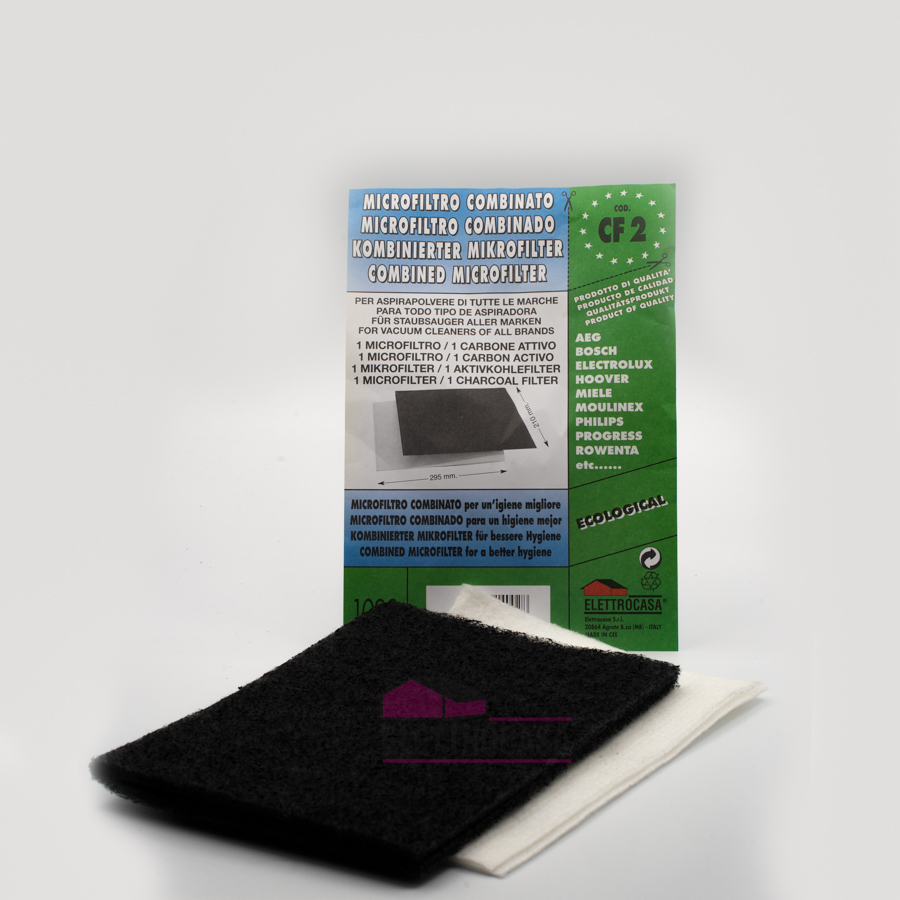 ELETTROCASA CF 02 PEZZI MICROFILTRO COMBINATO (CF 2)